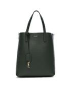 Saint Laurent Toy North South Tote Bag In Green