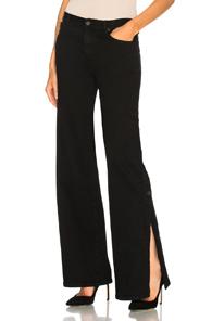 Nili Lotan Ena Wide Leg In Black