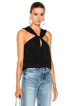 Rag & Bone Collins Top In Black