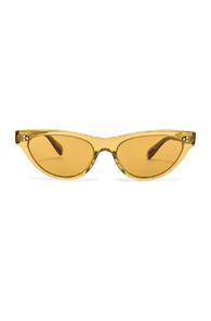 Oliver Peoples Zasia Sunglasses In Yellow