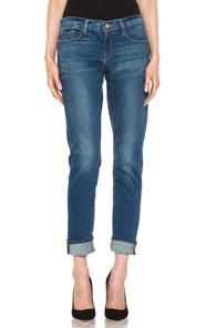 Frame Denim Le Garcon De Jeanne Relaxed Skinny Jean In Blue