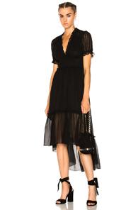 Ulla Johnson Silk Sonja Dress In Black