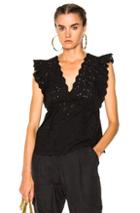 Ulla Johnson Dora Top In Black