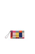 Valentino Puzzlestud Clutch In Red