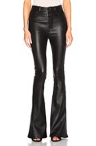 Unravel Fwrd Exclusive High Waisted Flare Pants In Black