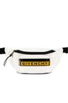 Givenchy Logo Webbing Fanny Pack In White