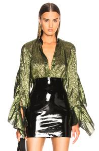 Petar Petrov Evan Top In Green
