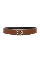 Loewe Anagram Belt In Brown