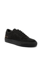 Common Projects Nubuck Leather Bball Low In Black
