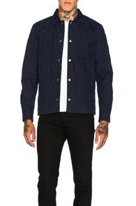 A.p.c. Cole Shirt In Blue