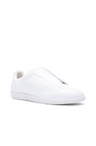 Maison Margiela Calfskin Future Low Top Sneakers In White
