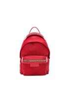 Stella Mccartney Falabella Go Eco Nylon Mini Backpack In Red