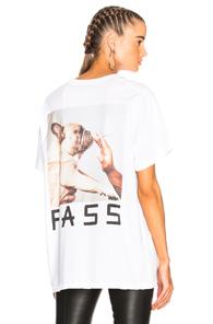 Baja East Supima Cotton Jersey Graphic Tee In White