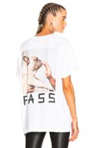 Baja East Supima Cotton Jersey Graphic Tee In White