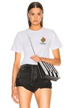 Local Authority For Fwrd Fufc Cactus Crop Tee In White
