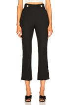 Msgm Cady Pant In Black