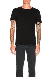 Nsf Paulie Tee In Black