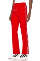 Off-white Track Pant In Red
