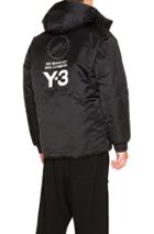 Y-3 Yohji Yamamoto Padded Jacket In Black