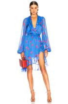 Caroline Constas Olivia Mini Dress In Blue,floral