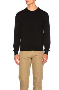 Maison Margiela Pullover Sweater In Black