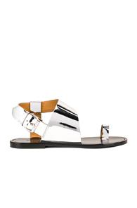 Isabel Marant Joostee Sandal In Metallic
