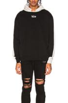 Rta Double Side Hoodie In Black,gray