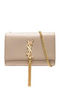 Saint Laurent Kate Tassel Chain Bag In Pink