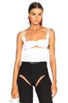 Helmut Lang X Shayne Oliver Harness Tank Top In White