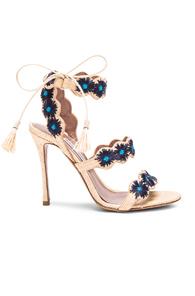 Tabitha Simmons Iris Heels In Neutrals,floral