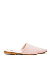 Brother Vellies Suede Sister Mules In Pink