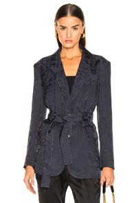 Equipment Elsworth Jacket In Blue,floral