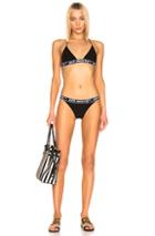 Off-white Industrial Bikini Set In Black