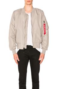 Alpha Industries L 2b Dragonfly Bloodchit In Gray