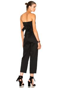 Sea Tuxedo Jumpsuit In Black