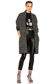 Isabel Marant Etoile Osbert Coat In Gray