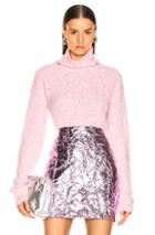 Sies Marjan Sukie Boucle Turtleneck In Pink