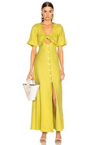 Alexis Jameela Dress In Yellow