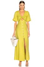 Alexis Jameela Dress In Yellow