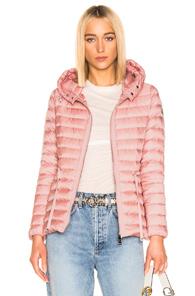 Moncler Raie Short Parka In Pink