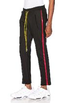 Rhude Tuxedo Track Pants In Black,red