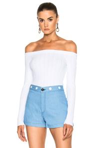 Rag & Bone Kari Pullover In White