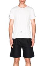 J.w. Anderson Strap Detail Tee In White