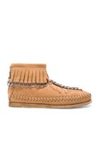 Alexander Wang Leather Montana Booties In Neutrals