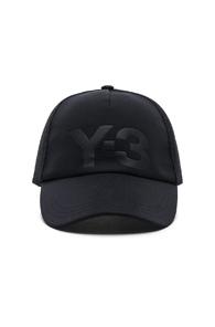 Y-3 Yohji Yamamoto Trucker Cap In Black