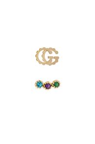 Gucci Gg Running Single Earring In Metallics