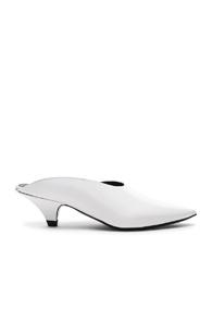 Proenza Schouler Kitten Heel Mules In White