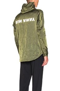 Satisfy Packable Zip Front Windbreaker In Green