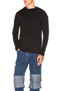 Y Project Long Sleeve Tee In Black