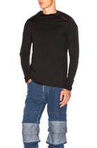 Y Project Long Sleeve Tee In Black